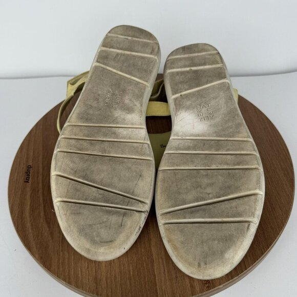 Naturalizer Yellow Faux leather Cork Bed‎ Sandals Size 8.5 - Picture 5 of 8